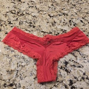 Victoria's Secret Red Lace Panties